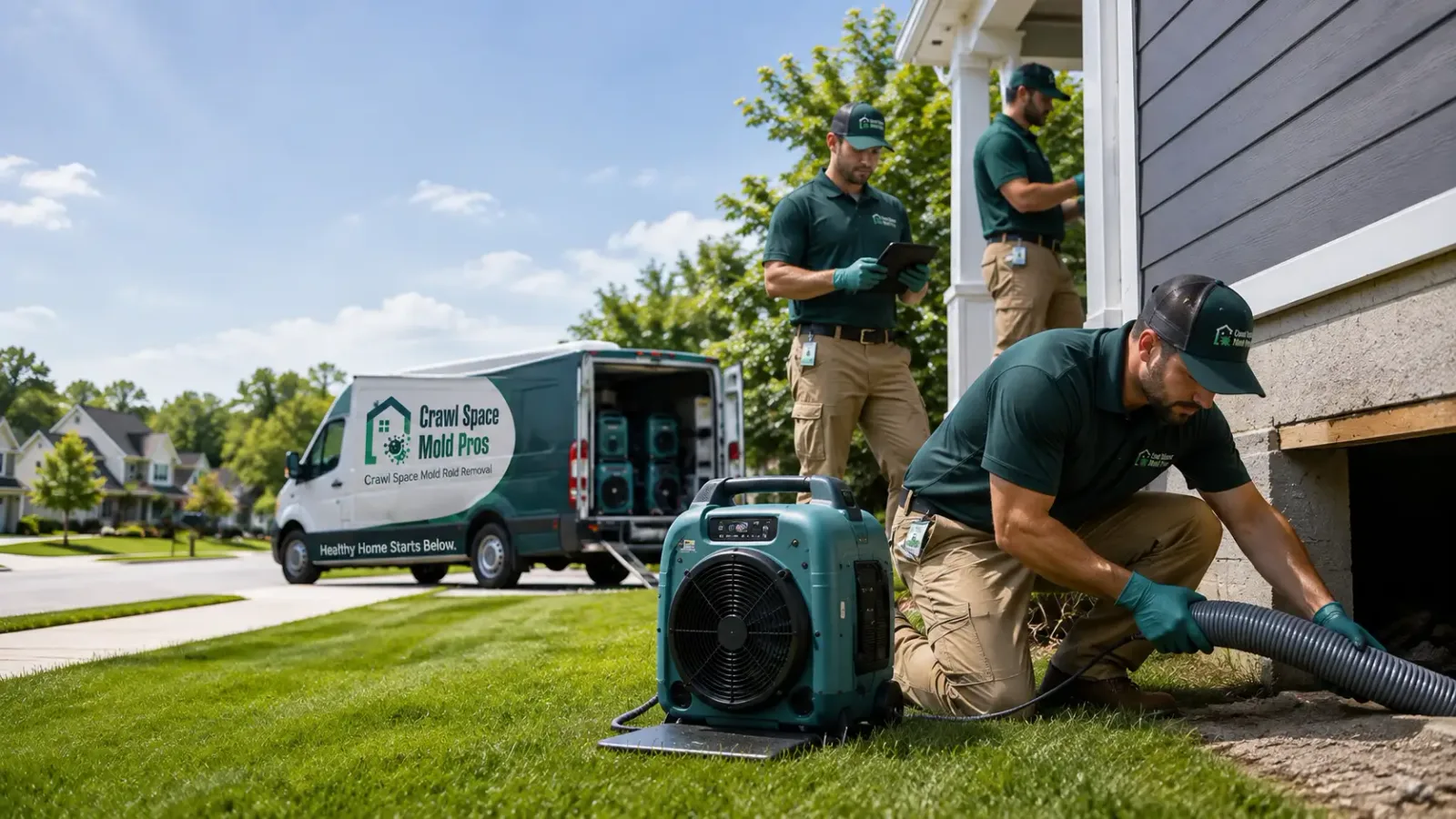 Crawl Space Mold Removal in Hutto, TX